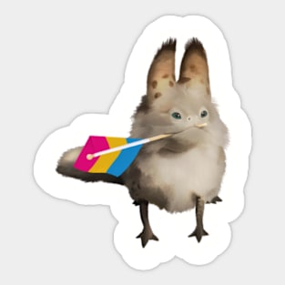 Pride Collection Loth Cat Star Wars Pansexual star waFlag Sticker